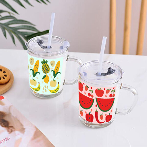 12oz Sublimation Glass mug - Image 9