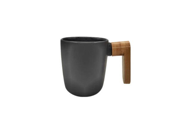 11oz bamboo handles mug(Frosted) - Image 3