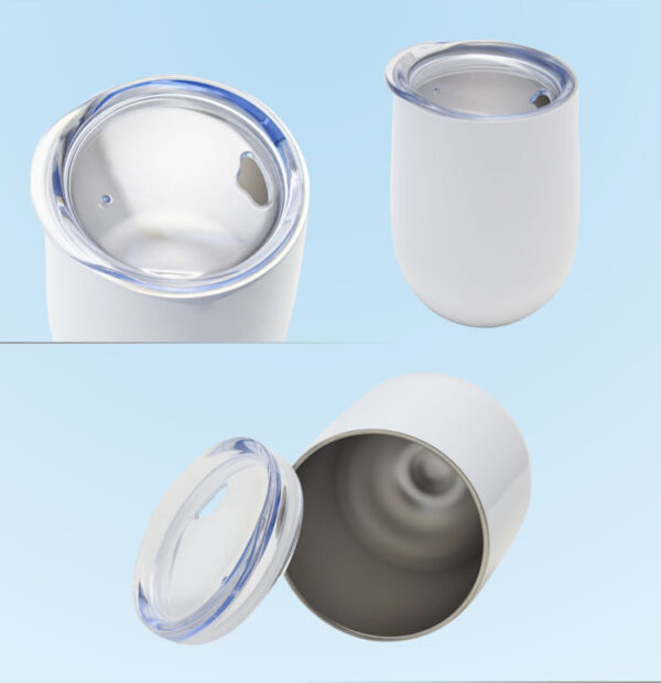 12oz Stainless Steel Stemless Egg Wine - Image 5