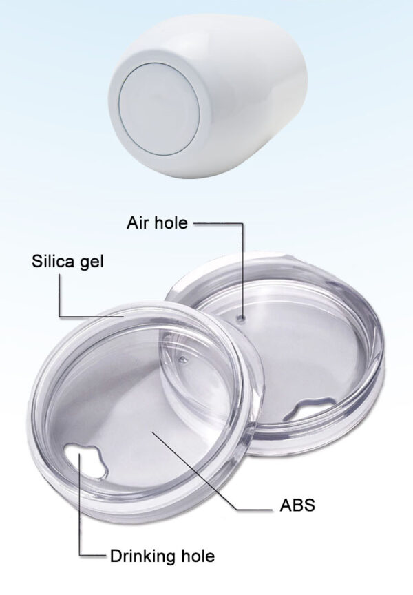 12oz Stainless Steel Stemless Egg Wine - Image 6