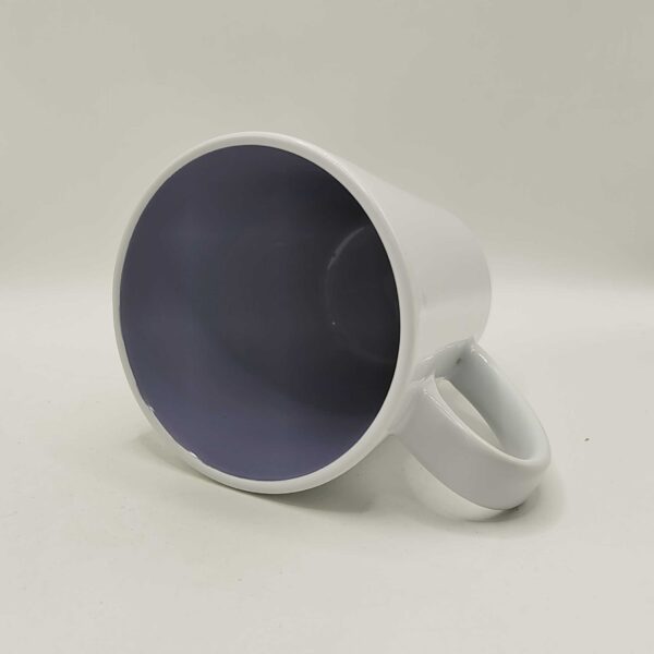 12oz Latte Inner Color Mug - Image 3