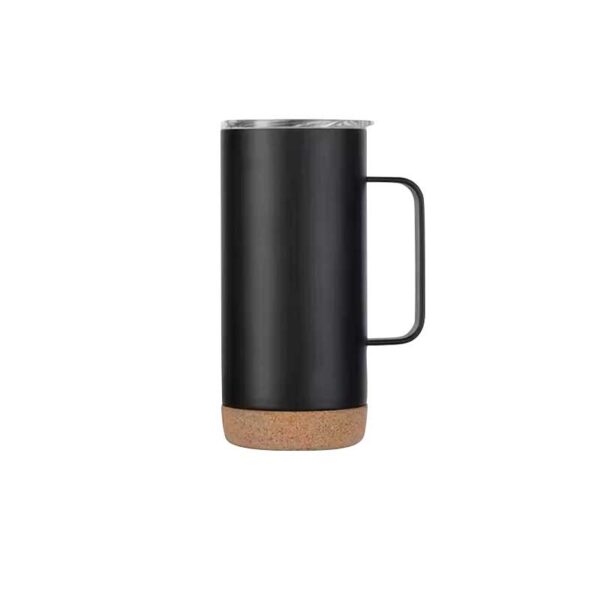 17oz Stainless steel Cup With Cork base - Image 3