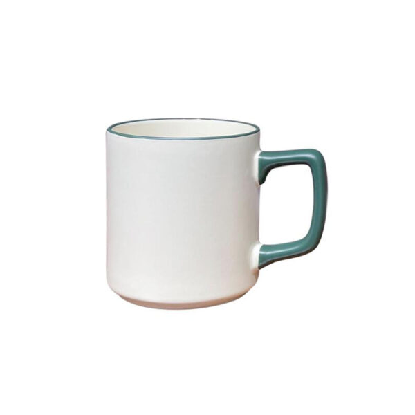 11oz /14oz Rim Handle Colored Mug - Image 4