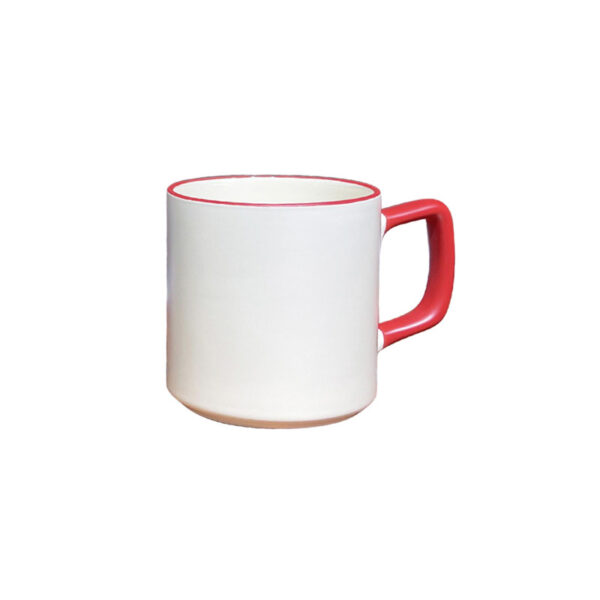 11oz /14oz Rim Handle Colored Mug