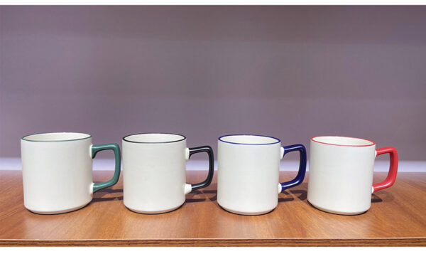 11oz /14oz Rim Handle Colored Mug - Image 7