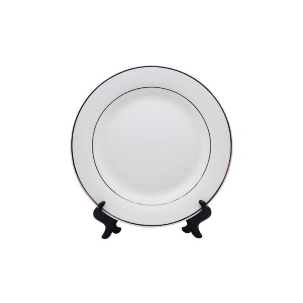10.5 "Plate with gold Rim - Image 2