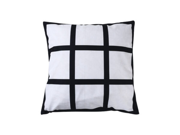 Sublimation 9 Panel Plush Pillow Cover(Double-Sided)