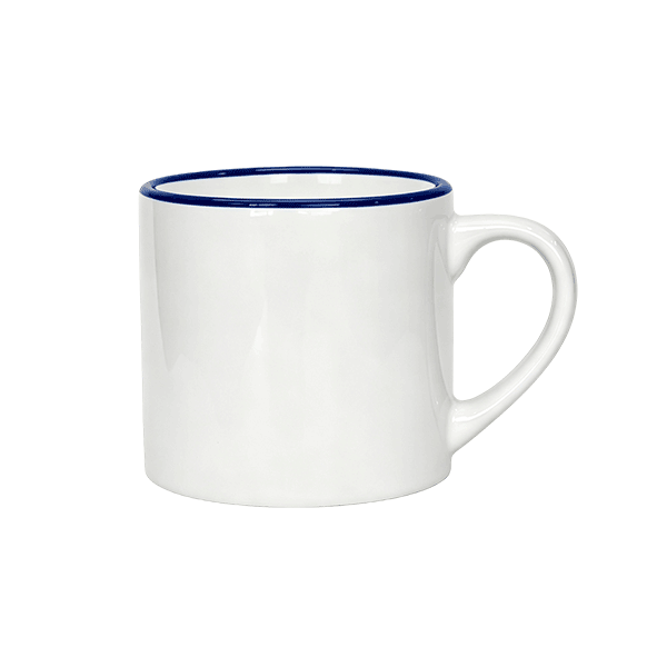 6oz Rim Handle Color Mug - Image 2