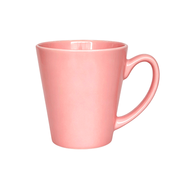 12oz Latte Matt Color Mug(Cone- Shape) - Image 4
