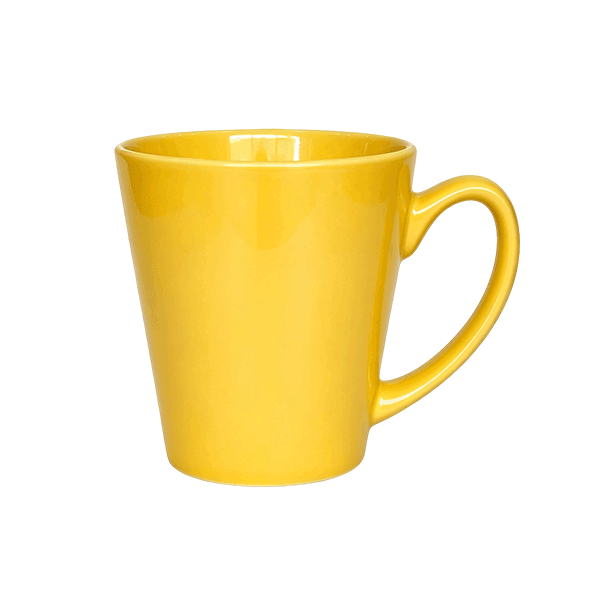 12oz Latte Matt Color Mug(Cone- Shape) - Image 7