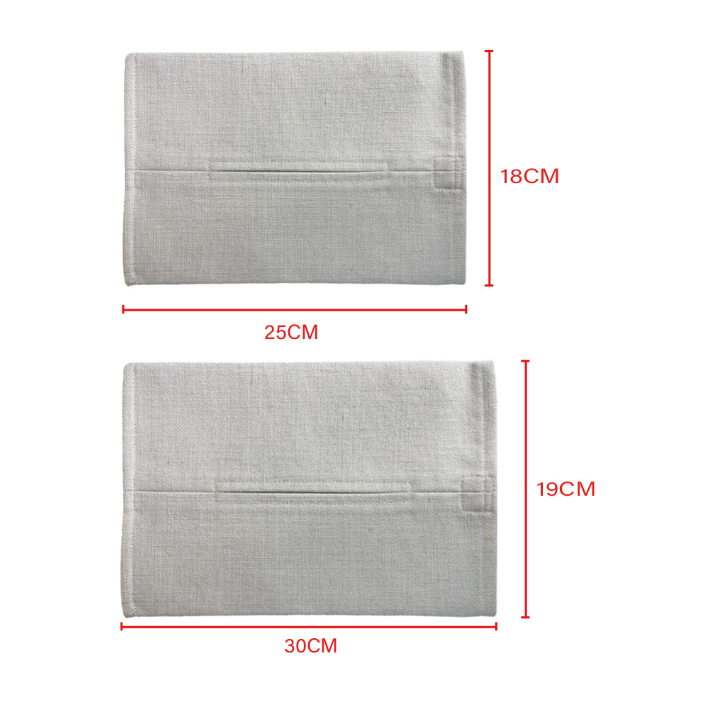 Sublimation Blank Linen Tissue Bag - Image 4