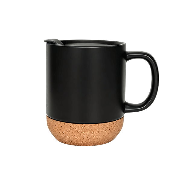 13oz Ceramic Mug With Cork Base