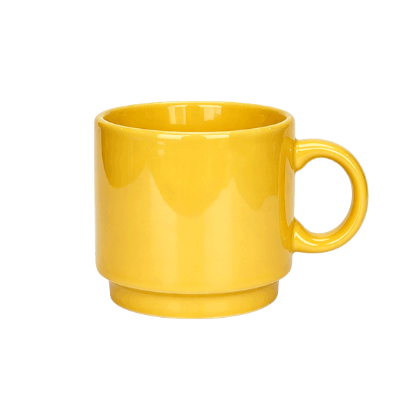 9oz Macaron Colors Stacked Coffee Mug - Image 6