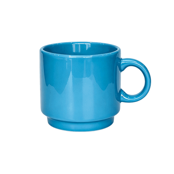 9oz Macaron Colors Stacked Coffee Mug - Image 2