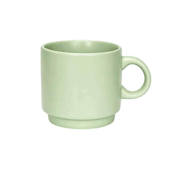 9oz Macaron Colors Stacked Coffee Mug - Image 2