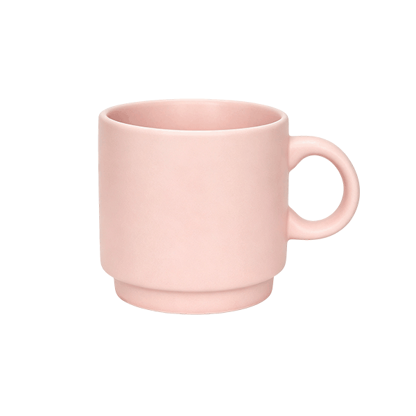 9oz Macaron Colors Stacked Coffee Mug - Image 4