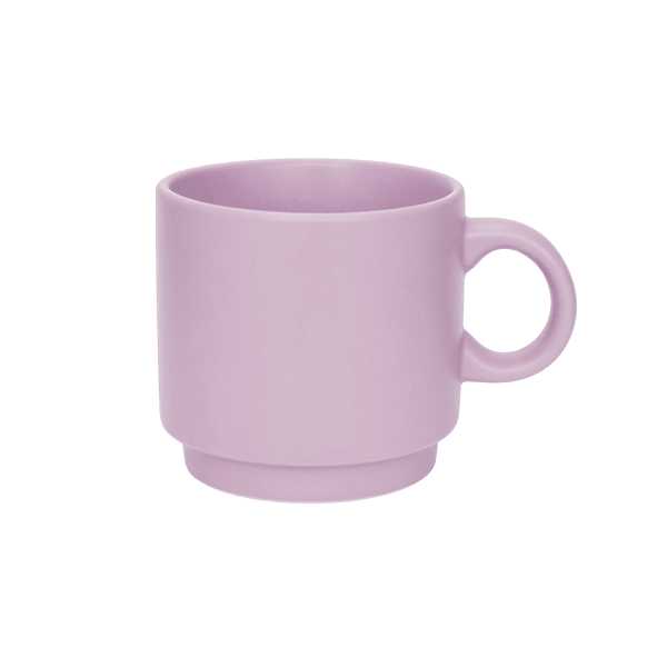 9oz Macaron Colors Stacked Coffee Mug - Image 5