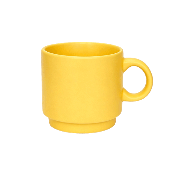 9oz Macaron Colors Stacked Coffee Mug - Image 7