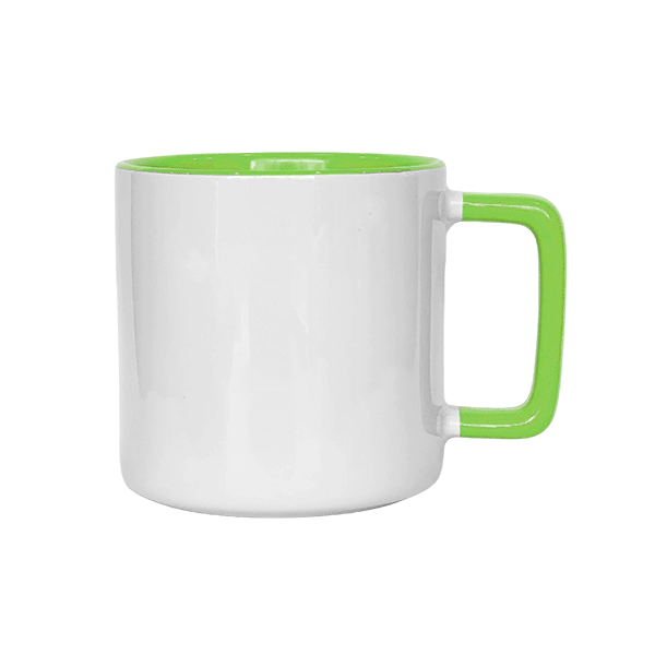 12oz Inner Handle Colored Mug - Image 6