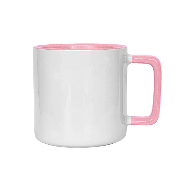 12oz Inner Handle Colored Mug - Image 7