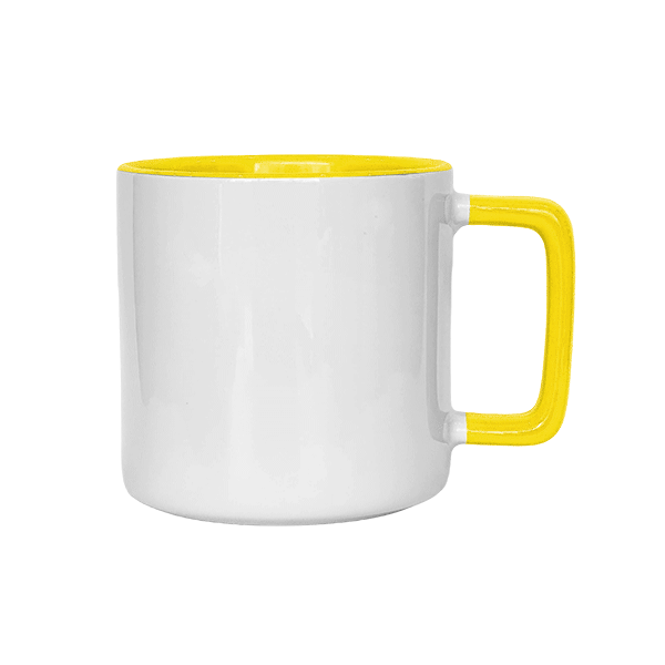 12oz Inner Handle Colored Mug - Image 9